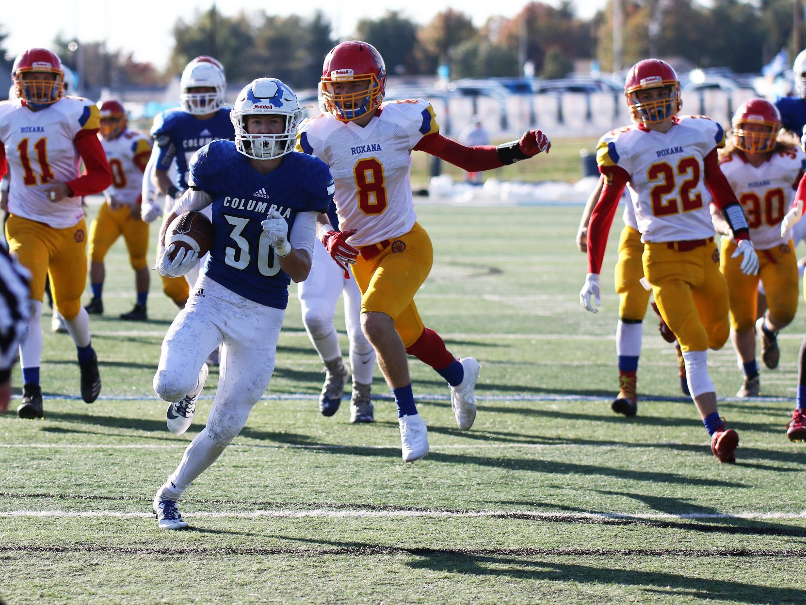 Columbia 56, Roxana 28